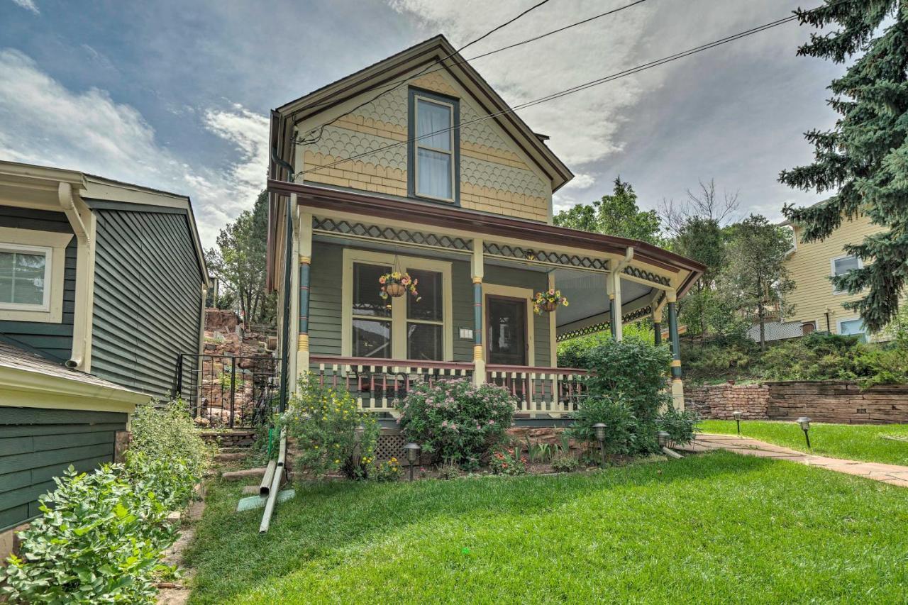 Historic Manitou Springs Victorian Walk Downtown!ヴィラ エクステリア 写真