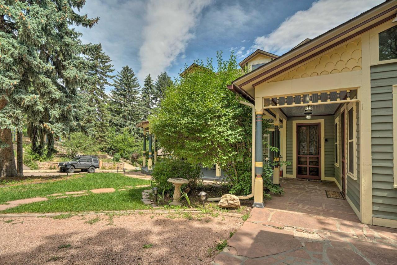 Historic Manitou Springs Victorian Walk Downtown!ヴィラ エクステリア 写真
