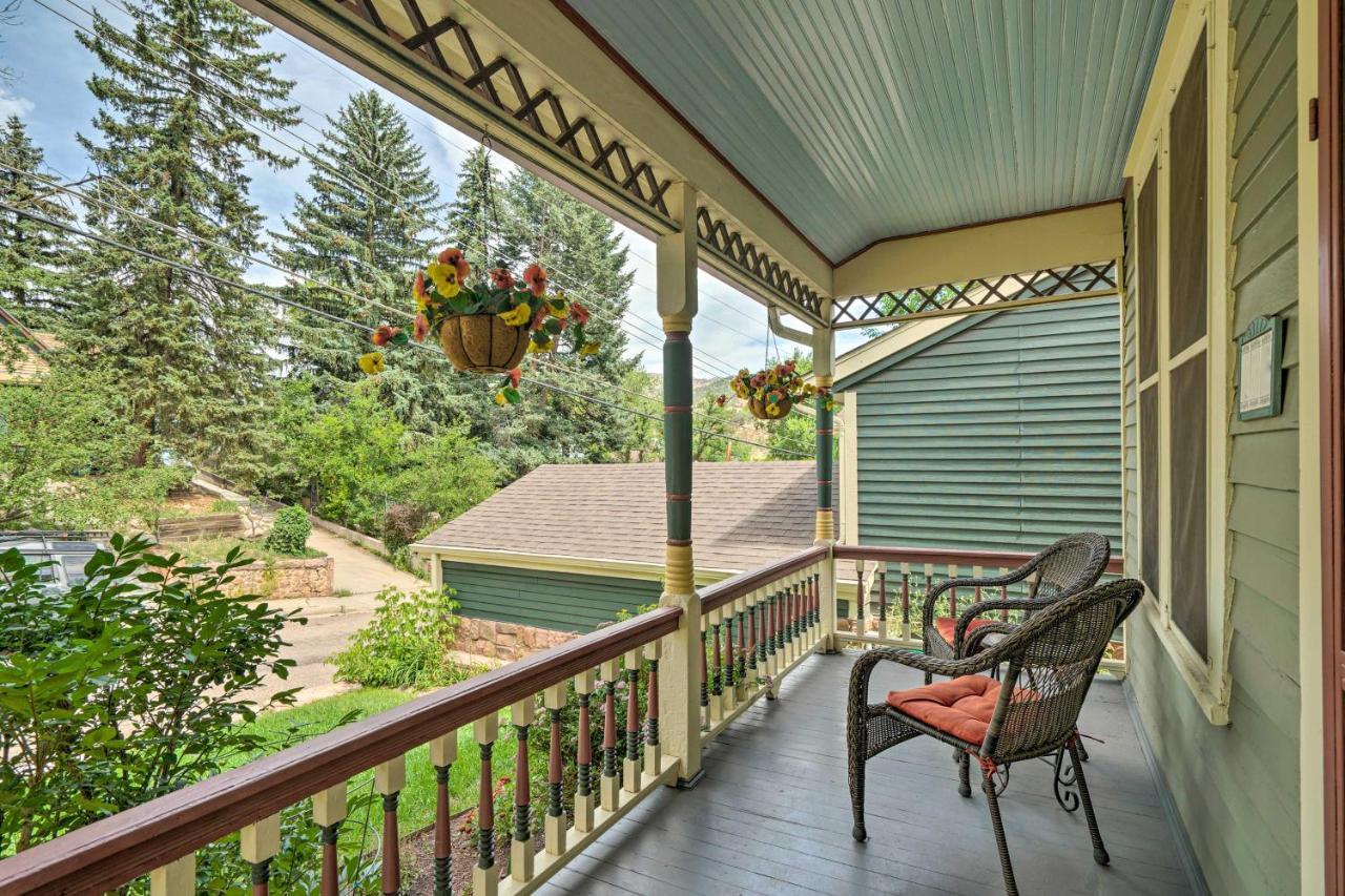 Historic Manitou Springs Victorian Walk Downtown!ヴィラ エクステリア 写真